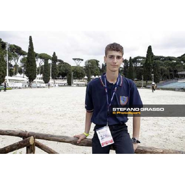 Filippo Bologni Press conference of the Italian Team Roma - Villa Borghese - Piazza di Siena, 23rd may 2012 ph.Stefano Grasso