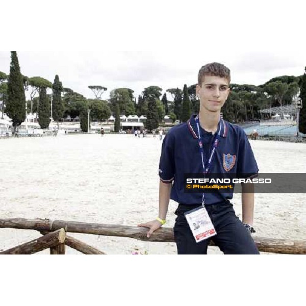 Filippo Bologni Press conference of the Italian Team Roma - Villa Borghese - Piazza di Siena, 23rd may 2012 ph.Stefano Grasso