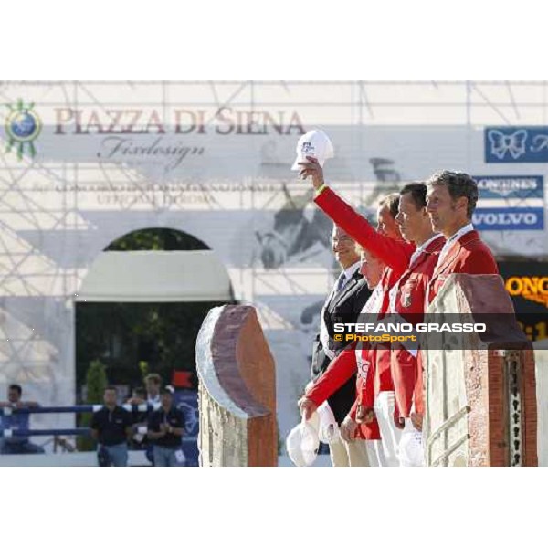 The Team of Germany wins the Nation\'s Cup in Rome Roma - 80° Csio Piazza di Siena, 25th may 2012 ph..Stefano Grasso