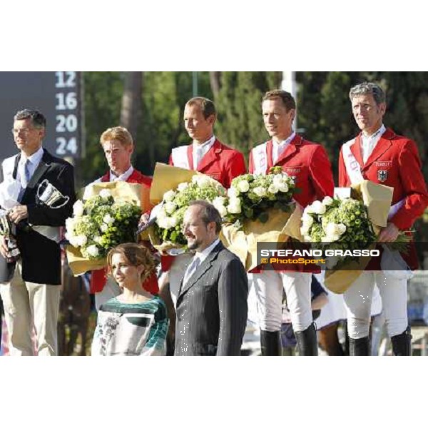 The Team of Germany wins the Nation\'s Cup in Rome Roma - 80° Csio Piazza di Siena, 25th may 2012 ph..Stefano Grasso