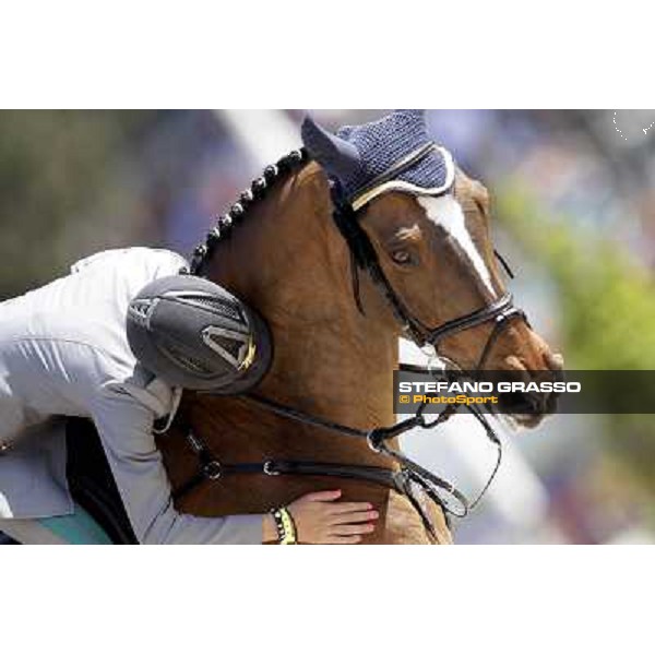 Francesca Capponi on Stallone during the the Nations\' Cup Roma - Villa Borghese - 80° Csio Piazza di Siena, 25th may 2012 ph.Stefano Grasso