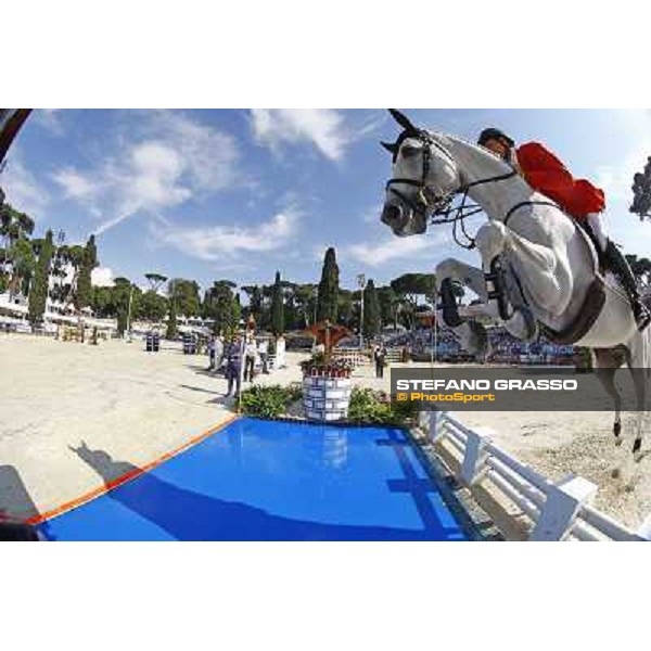 The Team of Germany wins the Nations\' Cup Marco Kutscher on Cornet Obolensky Roma - Villa Borghese - 80° Csio Piazza di Siena, 25th may 2012 ph.Stefano Grasso