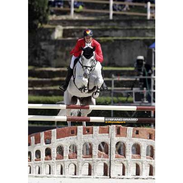 The Team of Germany wins the Nations\' Cup Marco Kutscher on Cornet Obolensky Roma - Villa Borghese - 80° Csio Piazza di Siena, 25th may 2012 ph.Stefano Grasso