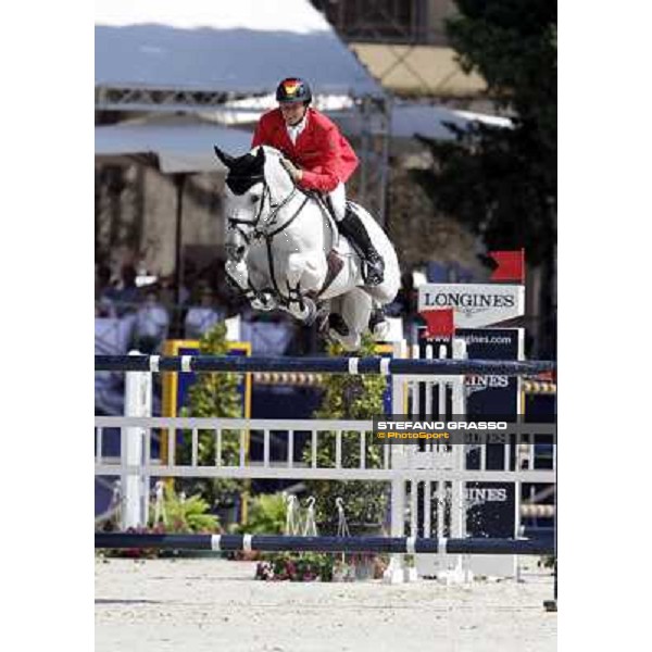 The Team of Germany wins the Nations\' Cup Marco Kutscher on Cornet Obolensky Roma - Villa Borghese - 80° Csio Piazza di Siena, 25th may 2012 ph.Stefano Grasso
