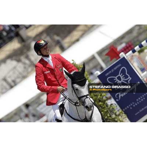 The Team of Germany wins the Nations\' Cup Marco Kutscher on Cornet Obolensky Roma - Villa Borghese - 80° Csio Piazza di Siena, 25th may 2012 ph.Stefano Grasso