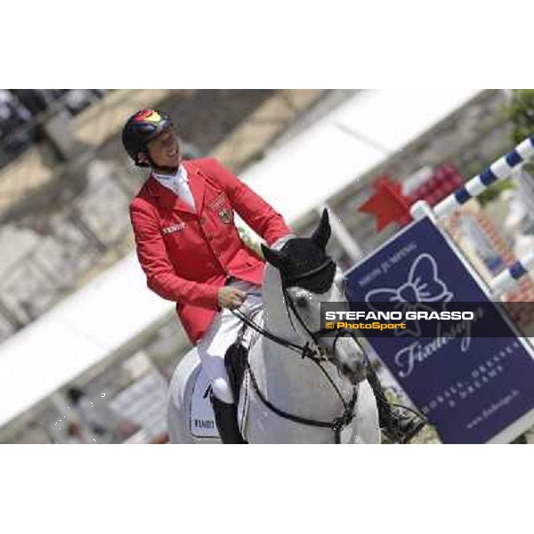 The Team of Germany wins the Nations\' Cup Marco Kutscher on Cornet Obolensky Roma - Villa Borghese - 80° Csio Piazza di Siena, 25th may 2012 ph.Stefano Grasso