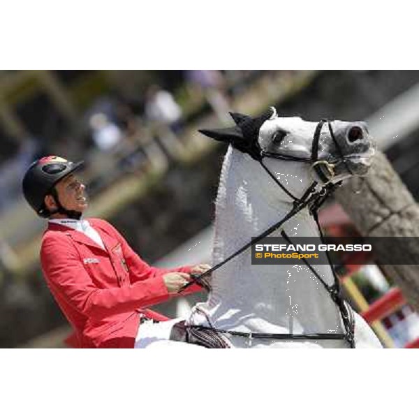 The Team of Germany wins the Nations\' Cup Marco Kutscher on Cornet Obolensky Roma - Villa Borghese - 80° Csio Piazza di Siena, 25th may 2012 ph.Stefano Grasso