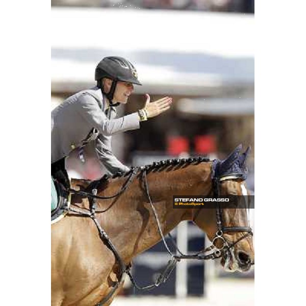 Francesca Capponi on Stallone during the the Nations\' Cup Roma - Villa Borghese - 80° Csio Piazza di Siena, 25th may 2012 ph.Stefano Grasso