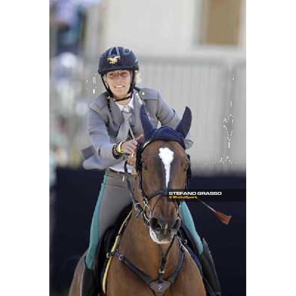 Francesca Capponi on Stallone during the the Nations\' Cup Roma - Villa Borghese - 80° Csio Piazza di Siena, 25th may 2012 ph.Stefano Grasso