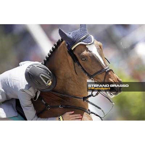 Francesca Capponi on Stallone during the the Nations\' Cup Roma - Villa Borghese - 80° Csio Piazza di Siena, 25th may 2012 ph.Stefano Grasso