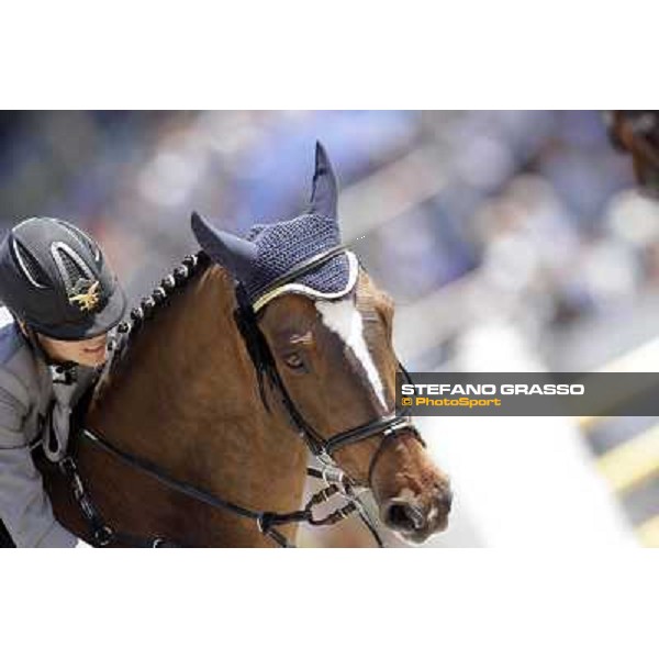 Francesca Capponi on Stallone during the the Nations\' Cup Roma - Villa Borghese - 80° Csio Piazza di Siena, 25th may 2012 ph.Stefano Grasso