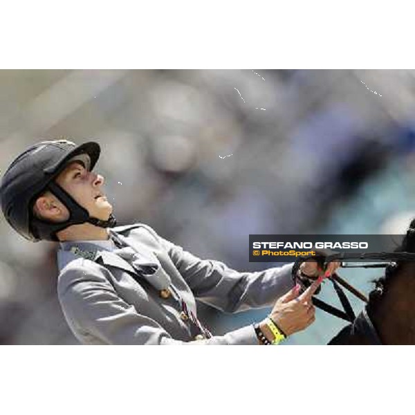 Francesca Capponi on Stallone during the the Nations\' Cup Roma - Villa Borghese - 80° Csio Piazza di Siena, 25th may 2012 ph.Stefano Grasso
