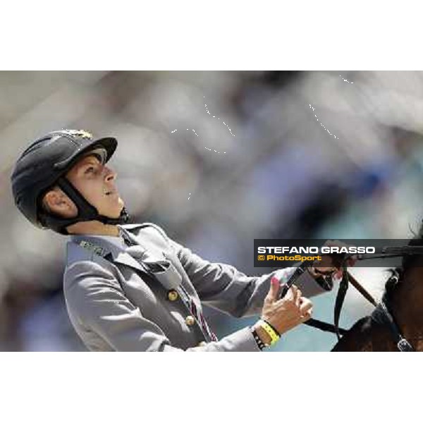 Francesca Capponi on Stallone during the the Nations\' Cup Roma - Villa Borghese - 80° Csio Piazza di Siena, 25th may 2012 ph.Stefano Grasso