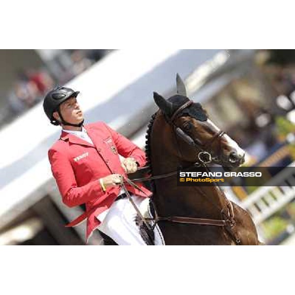 The Team of Germany wins the Nations\' Cup Christian Ahlmann on Taloubet Z Roma - Villa Borghese - 80° Csio Piazza di Siena, 25th may 2012 ph.Stefano Grasso