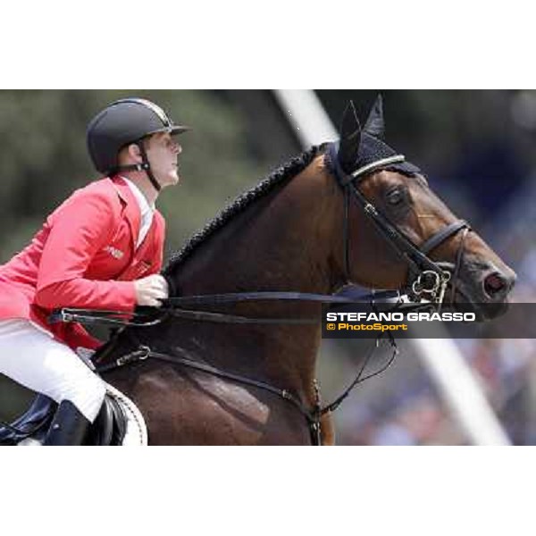 The Team of Germany wins the Nations\' Cup Marcus Ehning on Copin van de Broy Roma - Villa Borghese - 80° Csio Piazza di Siena, 25th may 2012 ph.Stefano Grasso