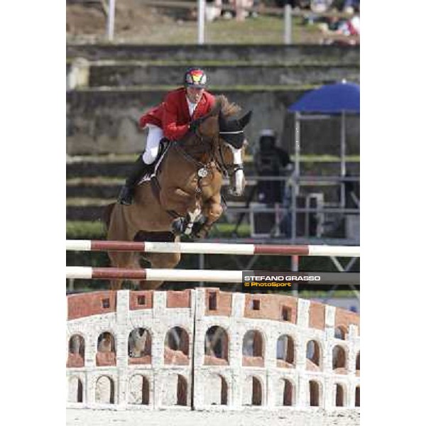 The Team of Germany wins the Nations\' Cup Ludger Beerbaum on Gotha FRH Roma - Villa Borghese - 80° Csio Piazza di Siena, 25th may 2012 ph.Stefano Grasso