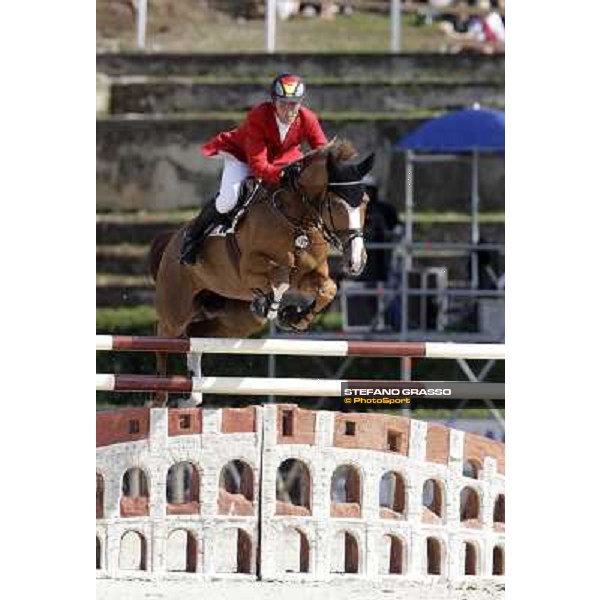 The Team of Germany wins the Nations\' Cup Ludger Beerbaum on Gotha FRH Roma - Villa Borghese - 80° Csio Piazza di Siena, 25th may 2012 ph.Stefano Grasso