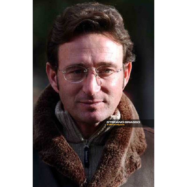 trainer Fabrizio Camici Roma Capannelle 15 gennaio 2005 ph. Stefano Grasso