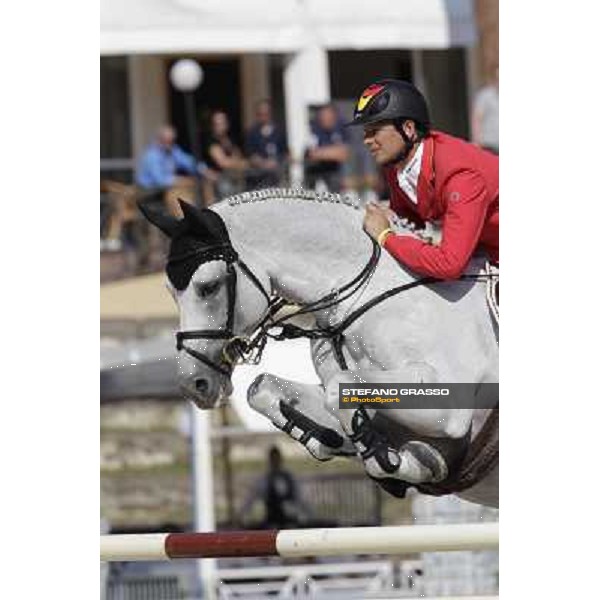 The Team of Germany wins the Nations\' Cup Marco Kutscher on Cornet Obolensky Roma - Villa Borghese - 80° Csio Piazza di Siena, 25th may 2012 ph.Stefano Grasso