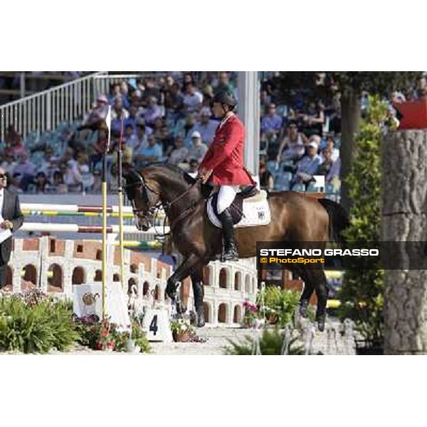 The Team of Germany wins the Nations\' Cup Christian Ahlmann on Taloubet Z Roma - Villa Borghese - 80° Csio Piazza di Siena, 25th may 2012 ph.Stefano Grasso