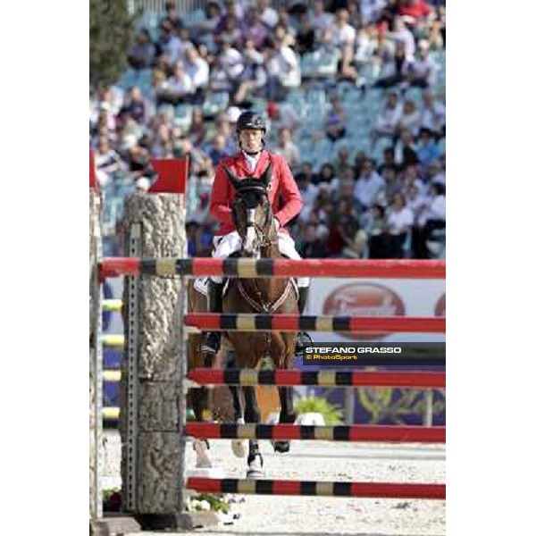 The Team of Germany wins the Nations\' Cup Christian Ahlmann on Taloubet Z Roma - Villa Borghese - 80° Csio Piazza di Siena, 25th may 2012 ph.Stefano Grasso