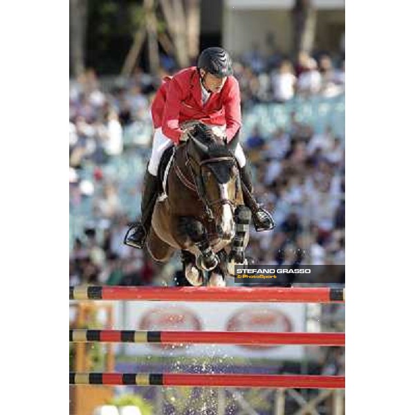The Team of Germany wins the Nations\' Cup Christian Ahlmann on Taloubet Z Roma - Villa Borghese - 80° Csio Piazza di Siena, 25th may 2012 ph.Stefano Grasso