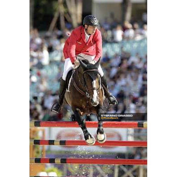 The Team of Germany wins the Nations\' Cup Christian Ahlmann on Taloubet Z Roma - Villa Borghese - 80° Csio Piazza di Siena, 25th may 2012 ph.Stefano Grasso