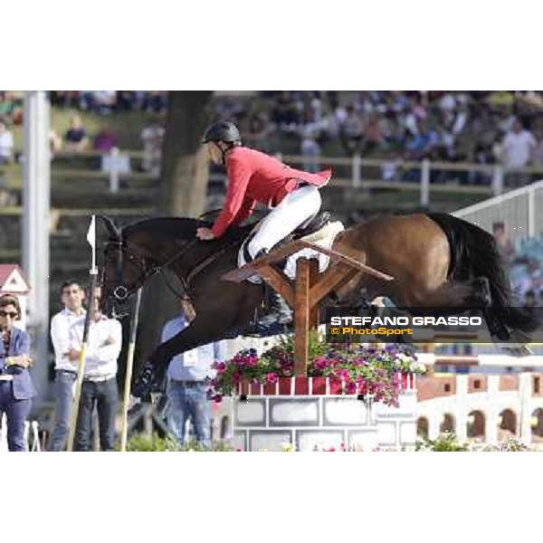 The Team of Germany wins the Nations\' Cup Christian Ahlmann on Taloubet Z Roma - Villa Borghese - 80° Csio Piazza di Siena, 25th may 2012 ph.Stefano Grasso