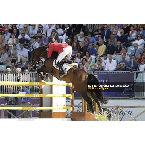 The Team of Germany wins the Nations\' Cup Christian Ahlmann on Taloubet Z Roma - Villa Borghese - 80° Csio Piazza di Siena, 25th may 2012 ph.Stefano Grasso
