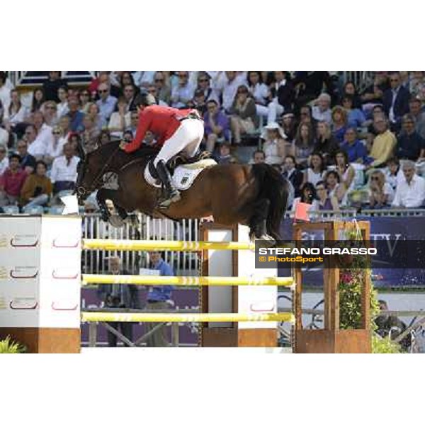 The Team of Germany wins the Nations\' Cup Christian Ahlmann on Taloubet Z Roma - Villa Borghese - 80° Csio Piazza di Siena, 25th may 2012 ph.Stefano Grasso