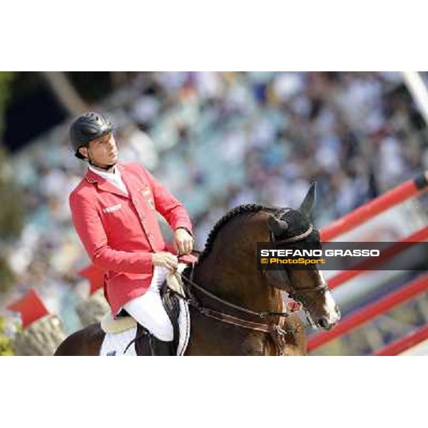 The Team of Germany wins the Nations\' Cup Christian Ahlmann on Taloubet Z Roma - Villa Borghese - 80° Csio Piazza di Siena, 25th may 2012 ph.Stefano Grasso