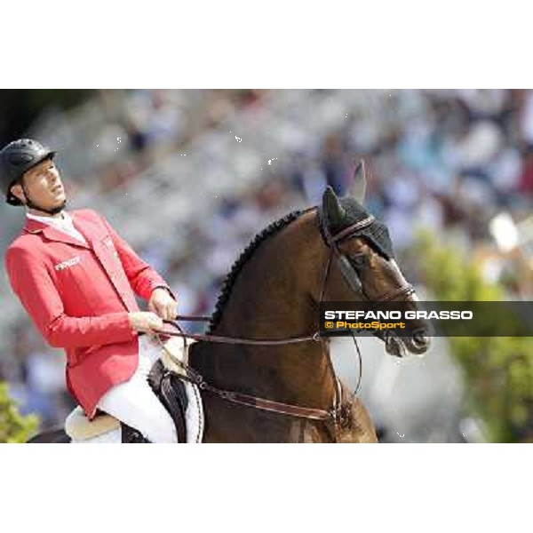 The Team of Germany wins the Nations\' Cup Christian Ahlmann on Taloubet Z Roma - Villa Borghese - 80° Csio Piazza di Siena, 25th may 2012 ph.Stefano Grasso
