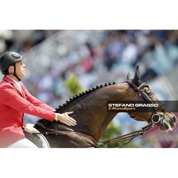 The Team of Germany wins the Nations\' Cup Christian Ahlmann on Taloubet Z Roma - Villa Borghese - 80° Csio Piazza di Siena, 25th may 2012 ph.Stefano Grasso