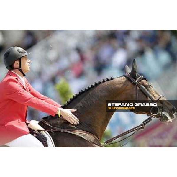The Team of Germany wins the Nations\' Cup Christian Ahlmann on Taloubet Z Roma - Villa Borghese - 80° Csio Piazza di Siena, 25th may 2012 ph.Stefano Grasso