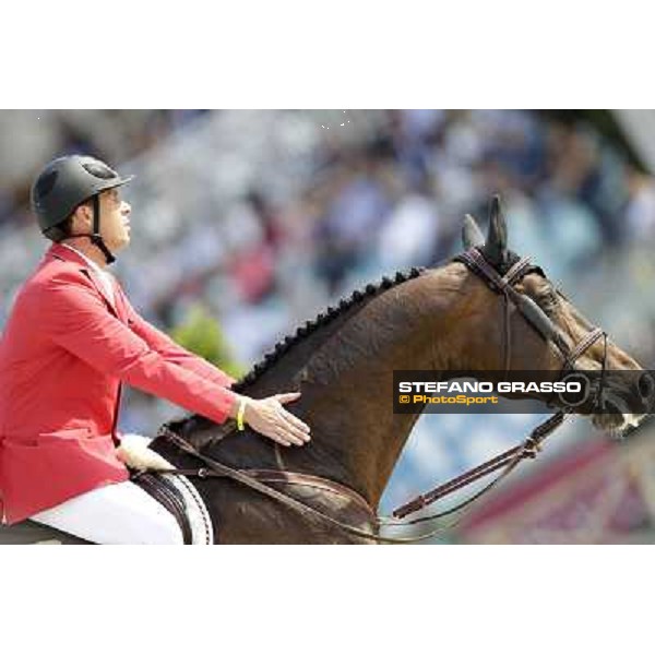 The Team of Germany wins the Nations\' Cup Christian Ahlmann on Taloubet Z Roma - Villa Borghese - 80° Csio Piazza di Siena, 25th may 2012 ph.Stefano Grasso