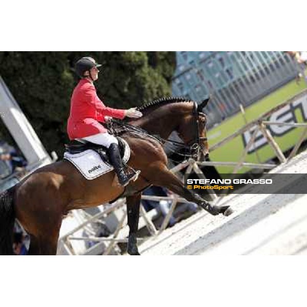 The Team of Germany wins the Nations\' Cup Marcus Ehning on Copin van de Broy Roma - Villa Borghese - 80° Csio Piazza di Siena, 25th may 2012 ph.Stefano Grasso