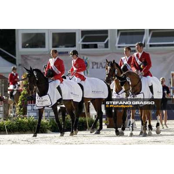 The Team of Germany wins the Nations\' Cup Roma - Villa Borghese - 80° Csio Piazza di Siena, 25th may 2012 ph.Stefano Grasso