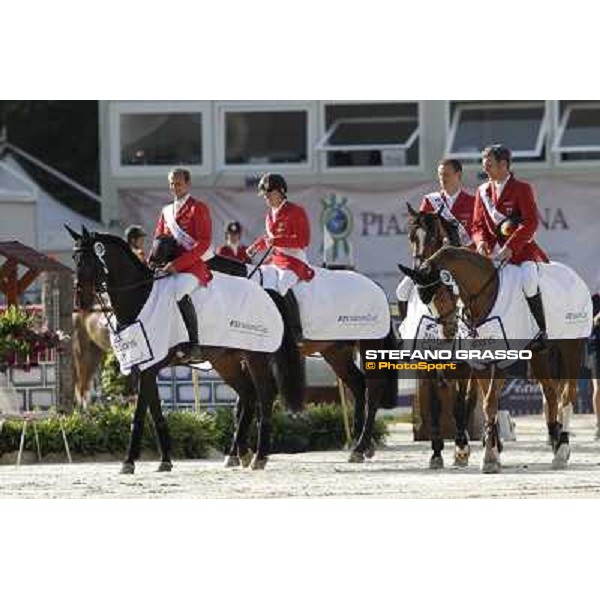 The Team of Germany wins the Nations\' Cup Roma - Villa Borghese - 80° Csio Piazza di Siena, 25th may 2012 ph.Stefano Grasso