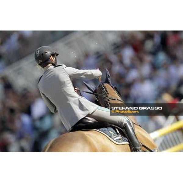 Francesca Capponi on Stallone performed a double clear during the the Nations\' Cup Roma - Villa Borghese - 80° Csio Piazza di Siena, 25th may 2012 ph.Stefano Grasso