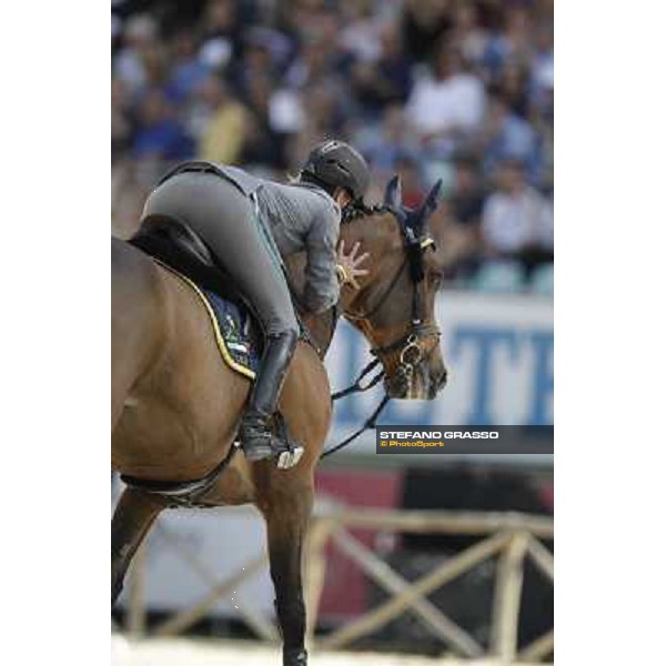 Francesca Capponi on Stallone performed a double clear during the the Nations\' Cup Roma - Villa Borghese - 80° Csio Piazza di Siena, 25th may 2012 ph.Stefano Grasso