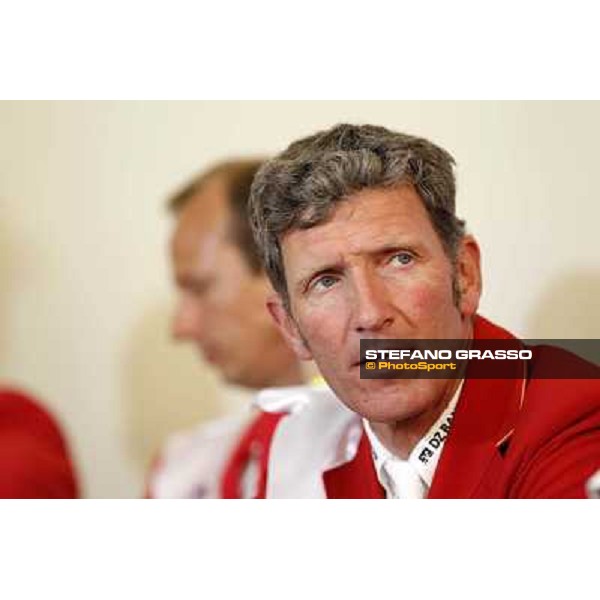 The Press conference of the Nations\' Cup won by the Team of Germany Ludger Beerbaum Roma - Villa Borghese - 80° Csio Piazza di Siena, 25th may 2012 ph.Stefano Grasso