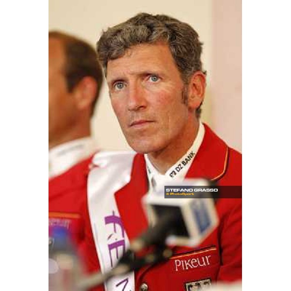 The Press conference of the Nations\' Cup won by the Team of Germany Ludger Beerbaum Roma - Villa Borghese - 80° Csio Piazza di Siena, 25th may 2012 ph.Stefano Grasso