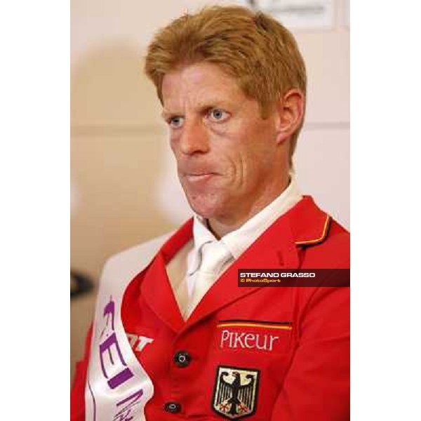 The Press conference of the Nations\' Cup won by the Team of Germany Marcus Ehning Roma - Villa Borghese - 80° Csio Piazza di Siena, 25th may 2012 ph.Stefano Grasso