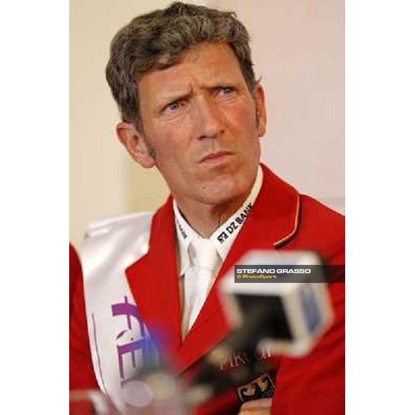 The Press conference of the Nations\' Cup won by the Team of Germany Ludger Beerbaum Roma - Villa Borghese - 80° Csio Piazza di Siena, 25th may 2012 ph.Stefano Grasso