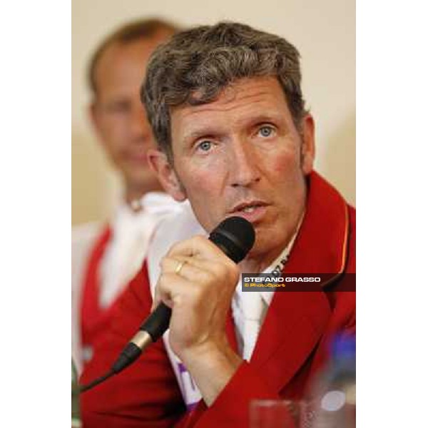 The Press conference of the Nations\' Cup won by the Team of Germany Ludger Beerbaum Roma - Villa Borghese - 80° Csio Piazza di Siena, 25th may 2012 ph.Stefano Grasso