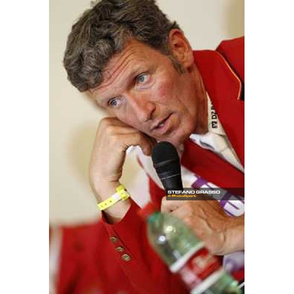 The Press conference of the Nations\' Cup won by the Team of Germany Ludger Beerbaum Roma - Villa Borghese - 80° Csio Piazza di Siena, 25th may 2012 ph.Stefano Grasso