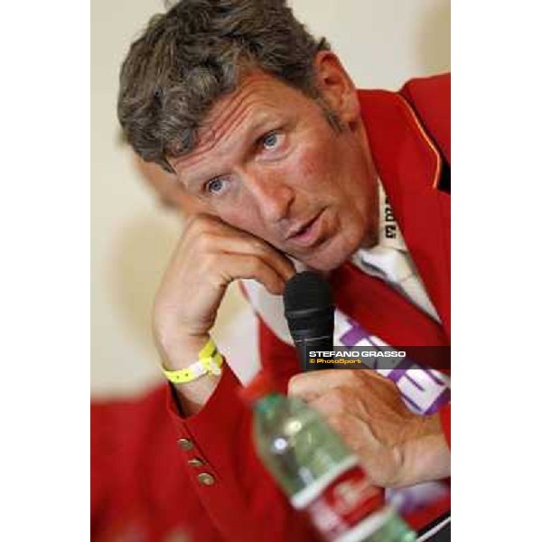 The Press conference of the Nations\' Cup won by the Team of Germany Ludger Beerbaum Roma - Villa Borghese - 80° Csio Piazza di Siena, 25th may 2012 ph.Stefano Grasso