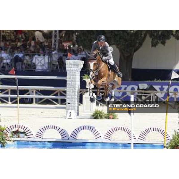 Ludger Beerbaum and Gotha win the Gran Premio Città di Roma Loro Piana Roma - Villa Borghese - 80° Csio Piazza di Siena ph.Stefano Grasso