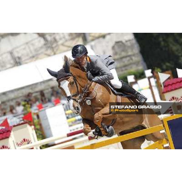 Ludger Beerbaum and Gotha win the Gran Premio Città di Roma Loro Piana Roma - Villa Borghese - 80° Csio Piazza di Siena ph.Stefano Grasso