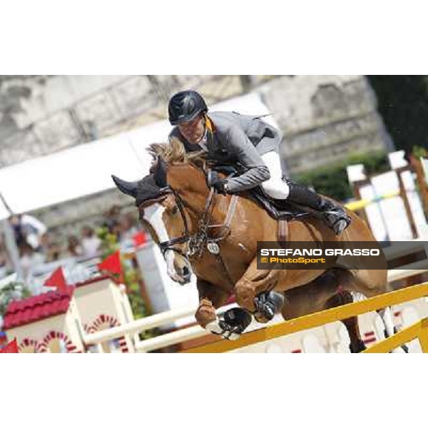 Ludger Beerbaum and Gotha win the Gran Premio Città di Roma Loro Piana Roma - Villa Borghese - 80° Csio Piazza di Siena ph.Stefano Grasso
